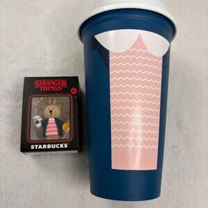 Starbucks Latin America Exclusive Stranger Things Reusable cup & Stopper-ELEVEN